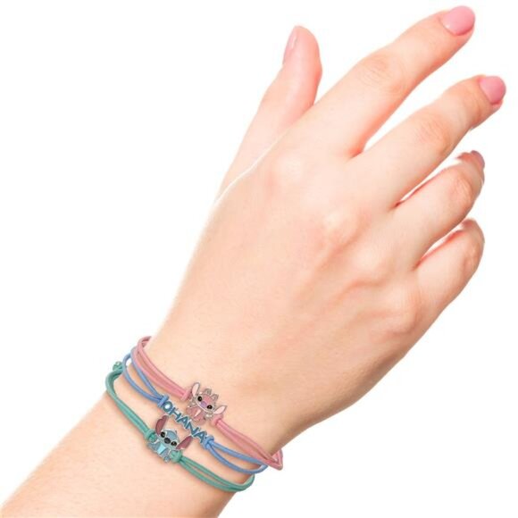 Disney Girls Lilo & Stitch Best Friends Bracelet Set of 3 - Picture 3 of 14